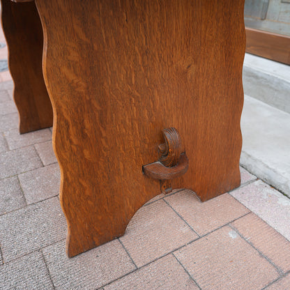 Antique Ook Table｛F-00111｝