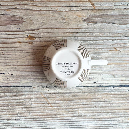 Tiffany / カップ&ソーサー「パラジウム」｛F-00931｝