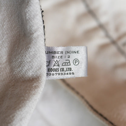 NUMBER (N)INE / モダンエイジワッペンデニムジャケット｛F-00807｝